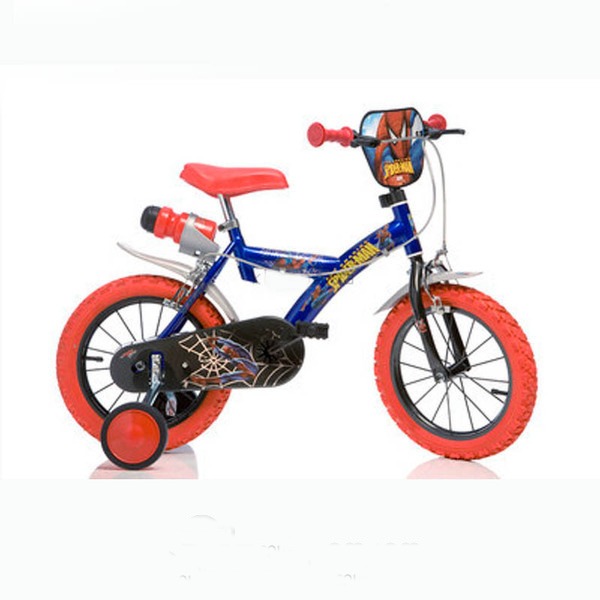 Двухколесный велосипед Dino Bikes Spiderman 12" (blue-red)
